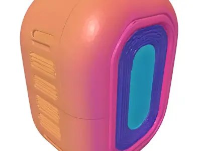 Futuristic Energy Core Device 3D model buy