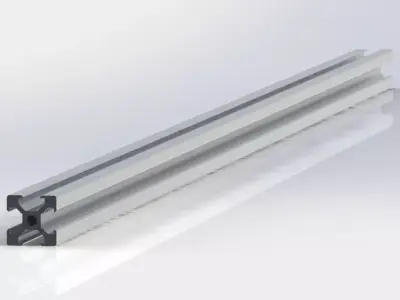 V-Slot 2020 Aluminum Profile Engineering Standard 3D model