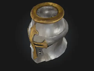 Eternal Sentinel Futuristic Guardian Armor Model 3D model