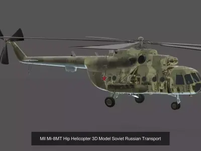 Attack and Utility Helicopter Bundle  5 Elite 3D Models 3D Model Pack