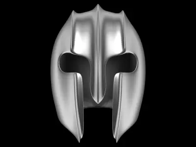 Helmet spartan 3D model