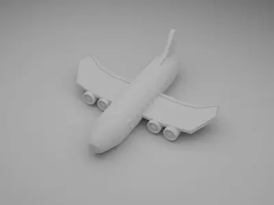 Airplane Toy Model  3D model