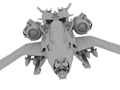 Spaceship 3D model