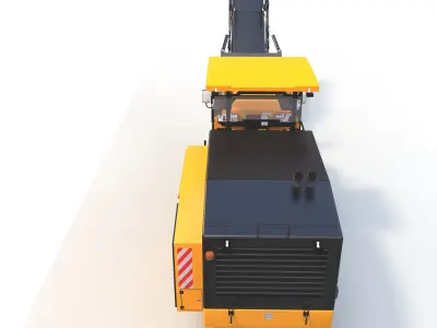  Asphalt Milling Machine 1 3D model