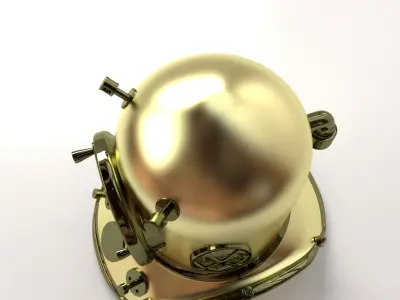 Diving Helmet 3D model