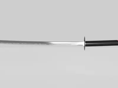 Katana Sword 3D model get