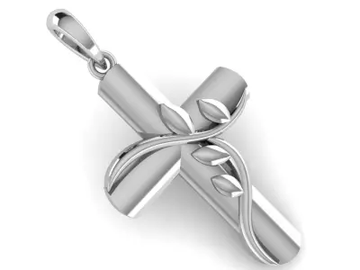 CROSS PENDANT CR162 3D print model