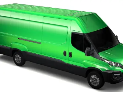 Iveco Daily L4H2 2017 3D model