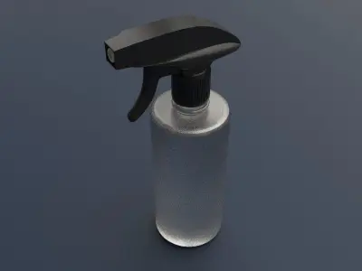 3D Model of the Spray Low-poly 3D model