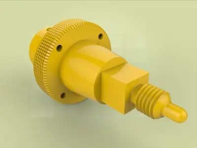 Tool Adapter Connector Free 3D model