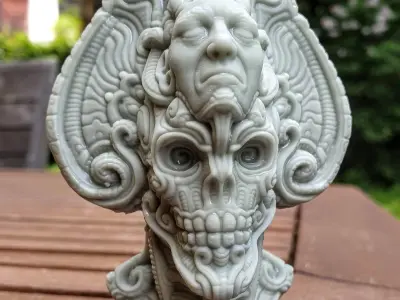 Avatar of a dead emperor 3D print model
