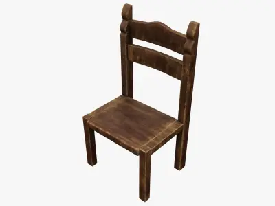 Medieval Rustic Low-poly 3D model