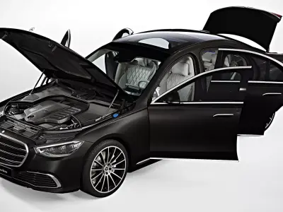 2021 Mercedes-Benz S-Class Short 3D model