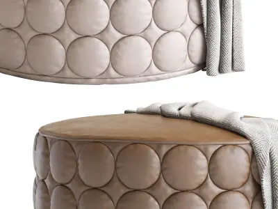 Pouf Velletri 3D model purchase
