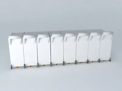 cart with frame Free 3D model
