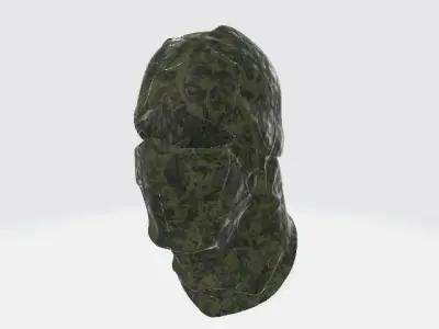 Military Tactical Balaclava Low-poly 3D model