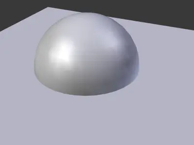 Blackhole circle Free low-poly 3D model