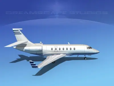 Dassault Falcon 2000 V03 3D model purchase