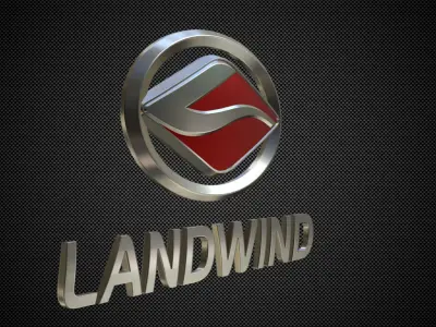 landwind logo 3D model