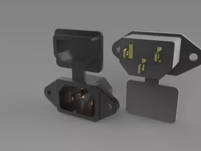 Power Socket Free 3D model