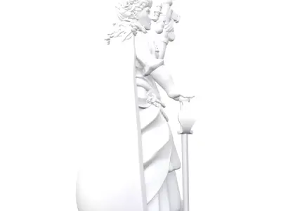 Lady Antonietta - Female Gang Leader 3D print model