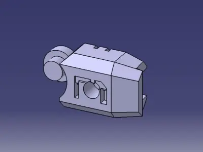 SPACE COMMUNIST XV ARM 3D print model