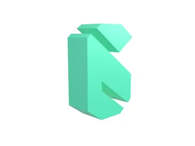 Sci-Fi Number 6 v1 007 Low-poly 3D model