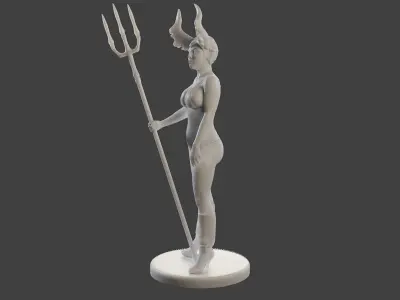Dark Queen DQ1 002 3D print model