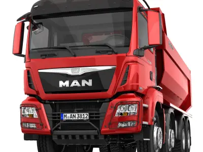 DUMP TRUCK TGS M 3D model