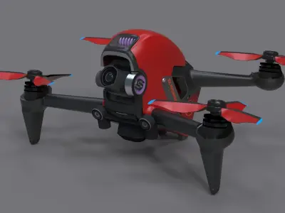DJI drone fpv 3d model 3D model