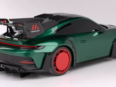 Porsche 992 911 GT3RS MANTHEY 3D model