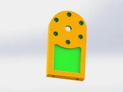 pillar support 3D model