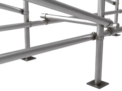 Scaffolding PBR Low-poly 3D model