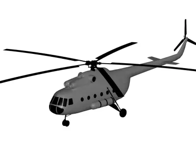 Mil Mi-8 3D model purchase