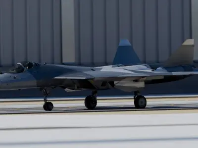 Sukhoi Su-57 3D model