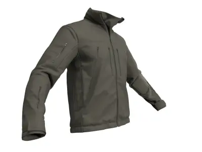 Delta Eagle Gen 2 Tactical Softshell Jacket - Marvelous Designer 3D model