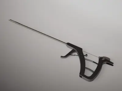 Suture Passer Model Rigged 3D model