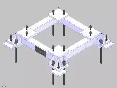 26384-ROBOT BASE ZX100S-200 3D model