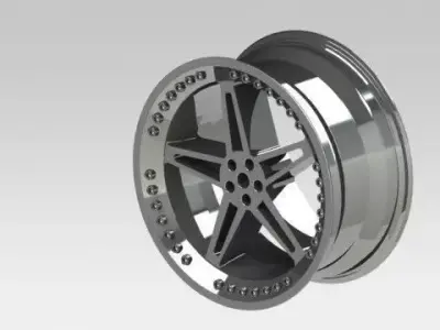 Wheels design Free 3D model