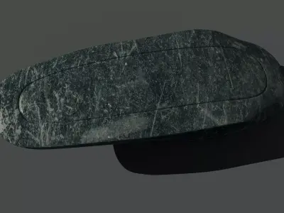 UNMA-1 - Futuristic Sci-Fi Artifact - FREE Sample - Sub-D Ready Free 3D model