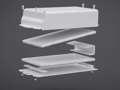 Kontakt-1 - ERA for Tank  High Poly 3D model 3D model