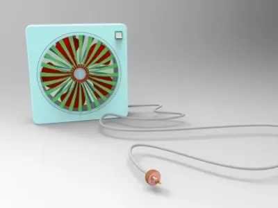 Exhaust Fan Free 3D model purchase