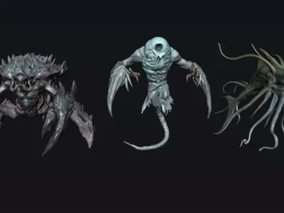 Creature Monster 3D model