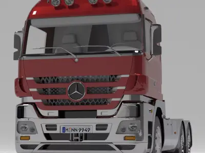 Mercedes Truck 3D model