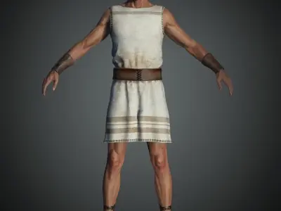 Ancient Rome Flavius 3D model