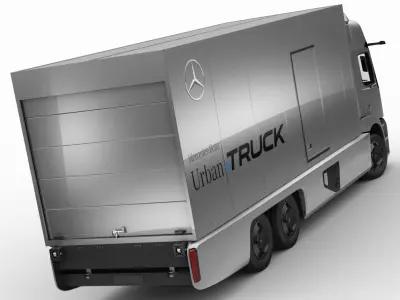 Mercedes Urban eTruck 3D model purchase
