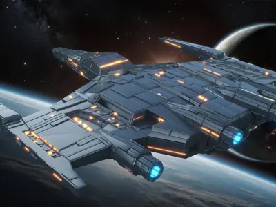 Star Ship 3D model