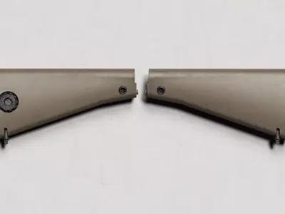 KAC - M110 - Buttstock - Replica Low-poly 3D model