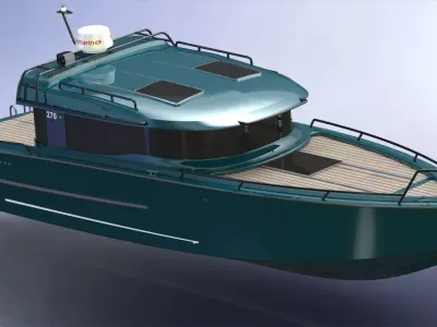 XO 270 FC Inboard 3D model