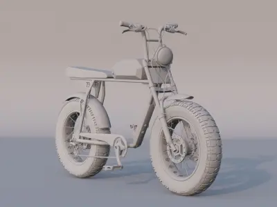 SUPER73-S2 electric bike 3D model
